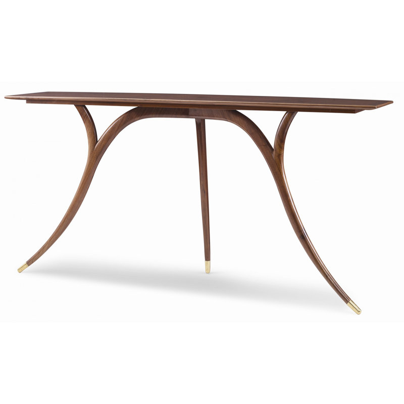 Century Grand Tour 74" Solid Wood Console Table Perigold